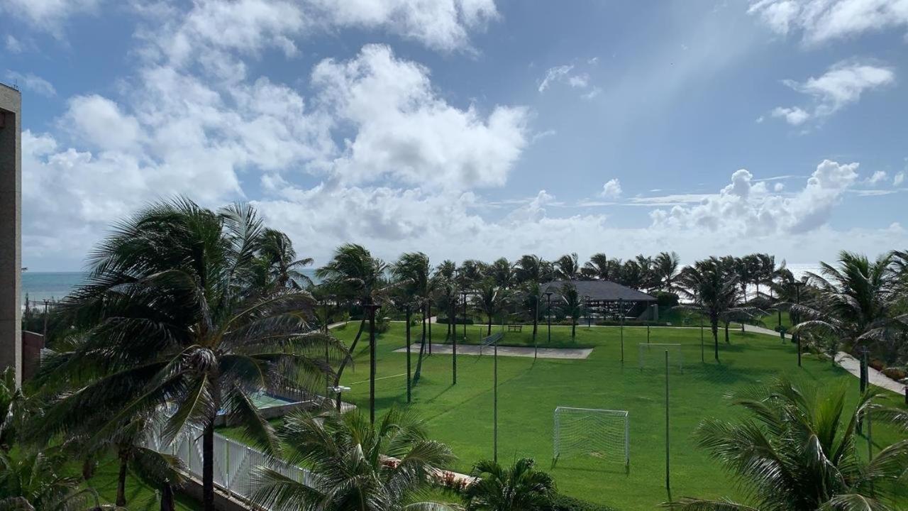 Apartamento Em Condominio Resort Vizinho Ao Beach Park Форталеза Экстерьер фото